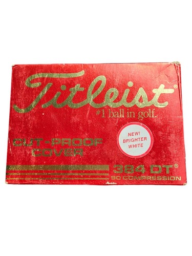 Titleist 384 100 golf - dt, balls