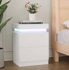 Drawer bedside table cabinet - bedside,