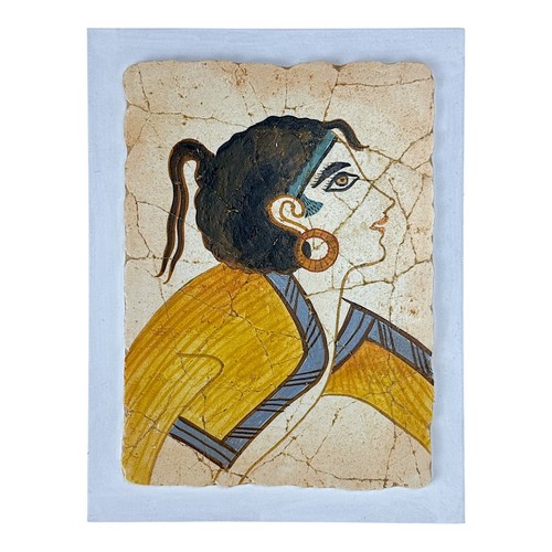 Minoan girl crocus - minoan,