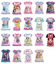Girls Nightie Character Nightdresses 2 to 12 Years