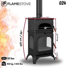 Woody Cast Stove with Oven