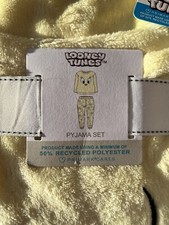 Ladies Women’s TWEETY PIE Looney Tunes Primark Pyjamas Fleece Pj’s Set 2XL 20-22