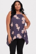 Torrid Blouse Women's 4X Blue