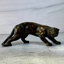 Vintage Bronze Panther