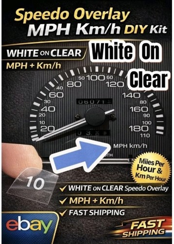 Speedo overlay conversion - overlay, kit