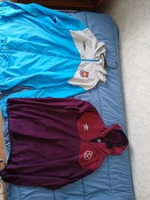 2x Vintage Football Hoodies