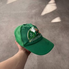 Irish For the Day Trucker Hat Mens USA 6 Panel Mesh Snapback Cap Green