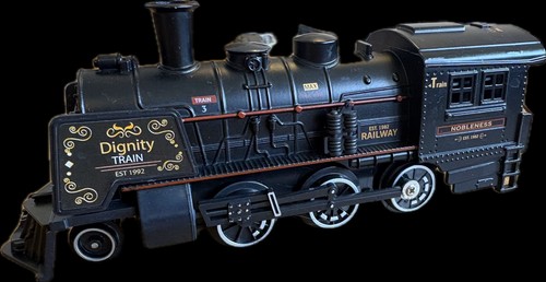 Metal loco steam railway - loco,