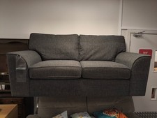 Grey charcoal stylish 2 seater