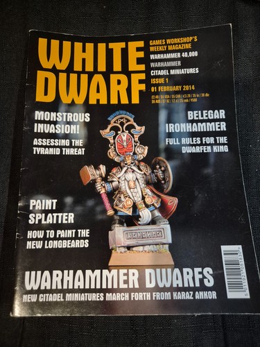 White dwarf magazines - white,