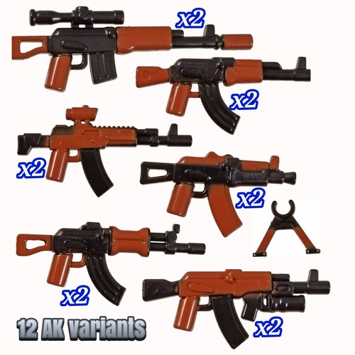 Custom minifigure weapons 12x - minifigure,