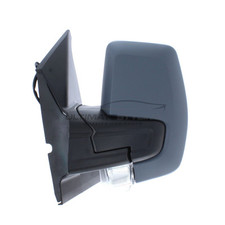 Transit Custom 2012-> Wing Mirror Electric Powerfolding Primed Passenger Side