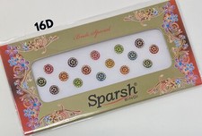 16 x Multicolour Gem Bindi