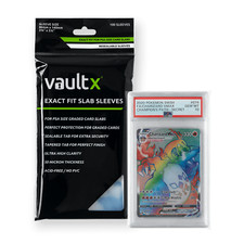 Vault X Exact Fit Graded Card Slab Sleeves - PSA Slab Protector Sleeve 100 Pack