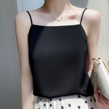 Women Sexy Silk Camisole Satin