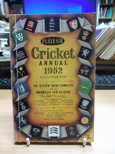 Playfair cricket annual 1952 - playfair,