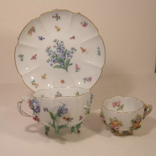 Meissen floral encrusted - floral,