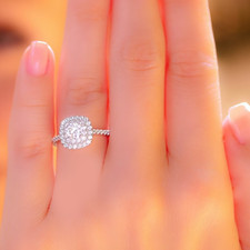 1 Carat Round Cut Lab Created