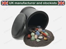 Polishing Rubber Barrel Tumbler Evans Beach Lapidary Drum & Lid 3lb Rock/Gems