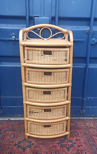 Vintage wicker bamboo - vintage, 5