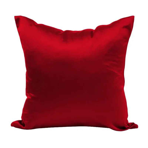 Plush silk cushion cover - silk,