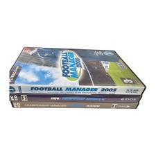 Football Manager & Championship Manager PC Game Lot – FM 2005 CM4 03/04 Retro