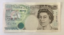 FIVE POUND NOTE - Unc/Gill
