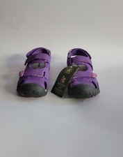 Girl's Kamik Sea Turtle 2 Ankle Strap Sandals (Purple Pur) 2.5 UK