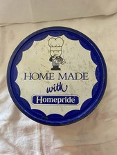 Large Vintage / Retro Pre Loved Home Pride Fred Collectable Cake Tin