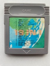 GAMEBOY 19 IN 1 GAME CART TESTED AND WORKING TETRIS MARIO ETC