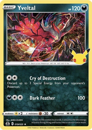 Pokémon tcg yveltal - pokémon,