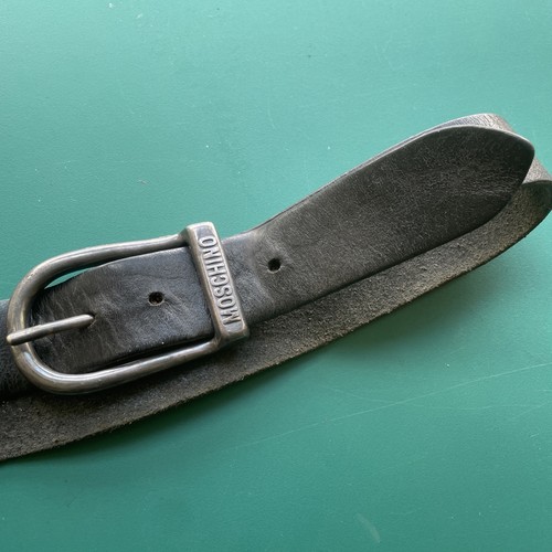 Men moschino black belt - black,