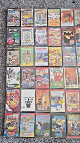 Commodore games job lot - 64,