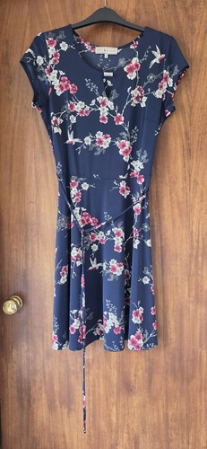 Billie blossom dress navy - 12,
