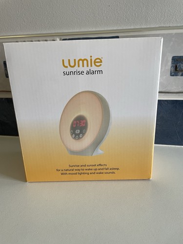 Lumie sunrise alarm clock - sunrise,