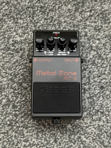Boss metal zone 2 - metal, mt-2