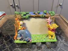 90s Winnie The Pooh 3D Photo Frame Disney Keepsake memory Christening 