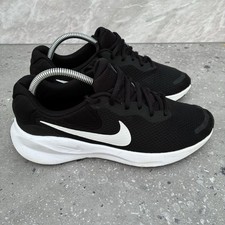 Nike Revolution 7 running shoes in black and white Size Uk 6 Very Good Condition