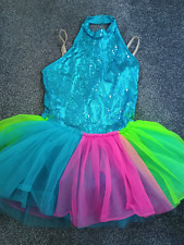 Weissman dance Ballet Jazz costume sequin Tutu (sweet escape) XXLC size 16+