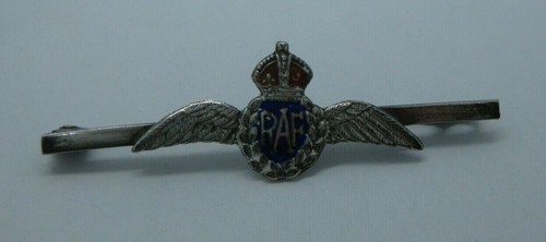 Vintage silver raf enamel - raf, ww11