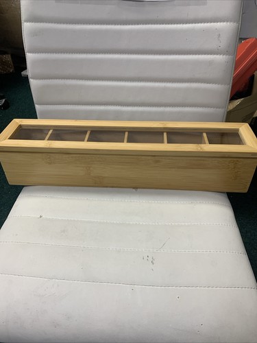 Tea box compartments - box, 6