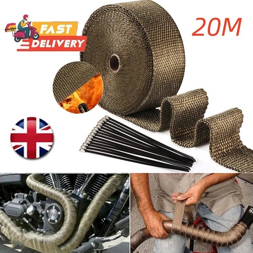 Titanium gold 20m exhaust heat - exhaust,