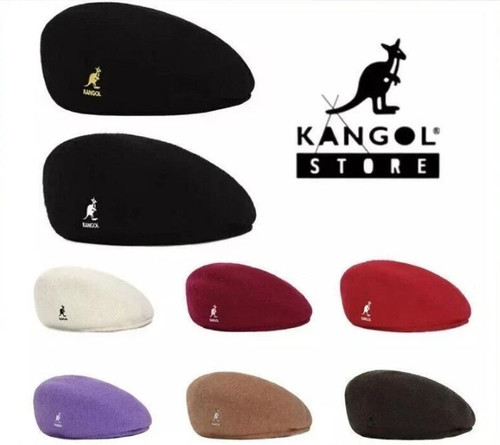 Kangol wool 504 flat cap - wool,