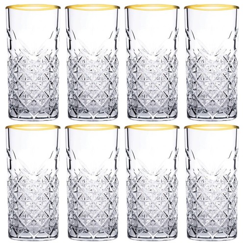 Timeless gold rim highball - timeless,