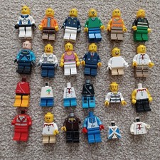 Lego Mini Figure Bundle Accessories Job Lot 12+ Police Alien Chef Skier