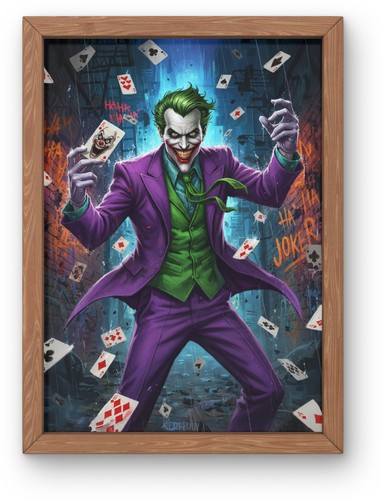 The joker batman wall - joker,