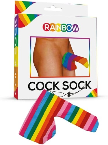 Rainbow willy warmer - rainbow, cock