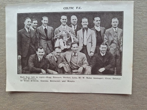 Celtic 1937 vintage football - 1937,