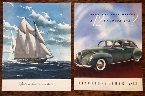 1938 lincoln zephyr - 1938,