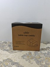 Ubbi Nappy Tabletop Organizer, Stores Baby Nappies, Wipes & Baby Accessories